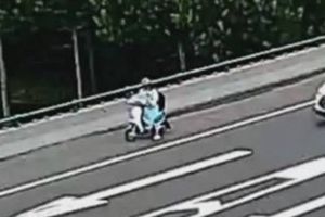 啥操作？女子骑电瓶车跟着导航高速上跑了15公里