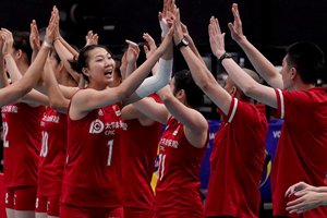 开门红！中国女排3-0横扫韩国，赢下女排世界杯首战