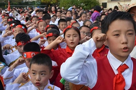 我为祖国唱首歌！市实验小学学子“争做新时代好队员”