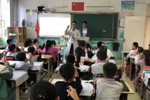 “阳光二中春雨国学公益课堂”走进黄埠小学