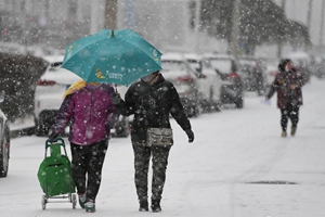 雨雪风齐登场 多地气温＂大跳水＂