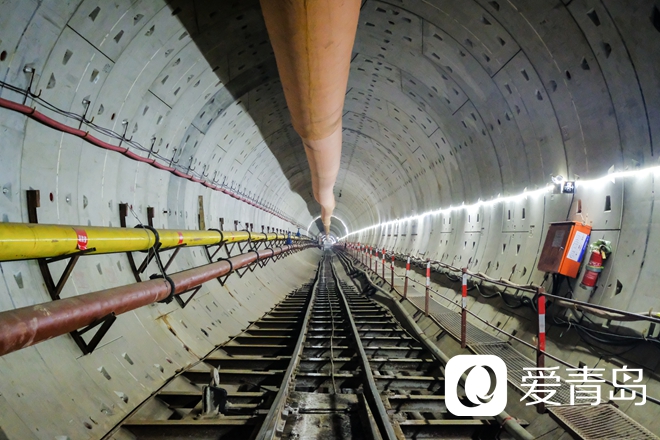 地铁8号线过海隧道顺利贯通 穿越胶州湾海域5.4公里