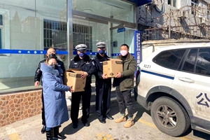 暖心行动，助警战疫情