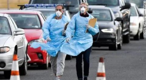 「美国」美国17州进入疫情＂灾难状态＂ 累计死亡已超2000例