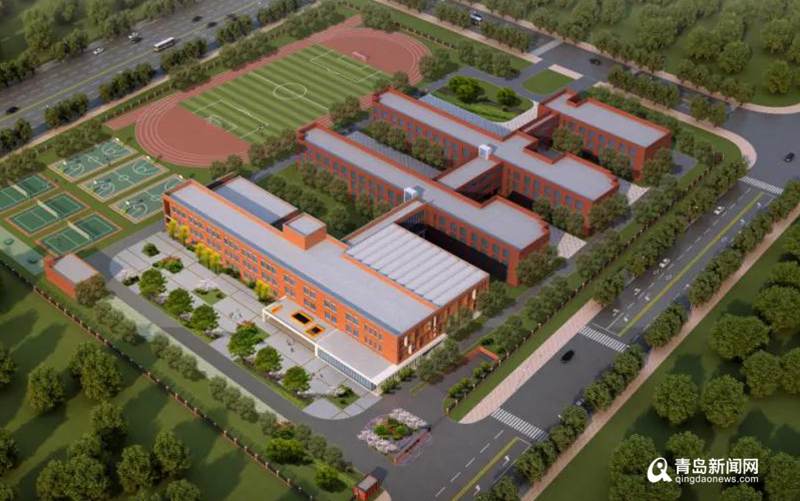 【青岛】青岛这所小学扩建项目基础施工完成 6月主体封顶