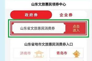 山东发放1.38亿元文旅惠民消费券 这样领…