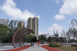 市北又一口袋公园建成 今年还将打造3个