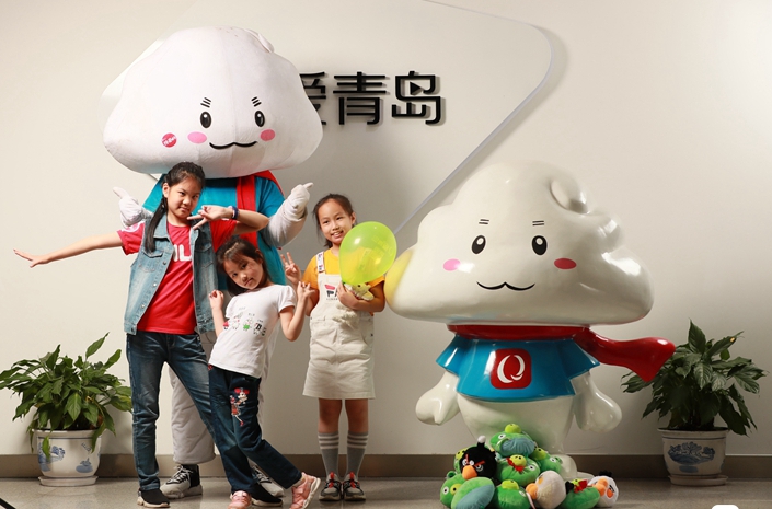 带着宝贝“来上班”！这周六，爱青岛在办公区开了一场轰趴……