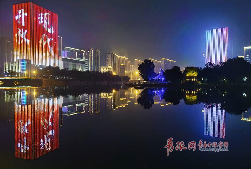 墨水河夏夜，来墨水河欣赏光影世界