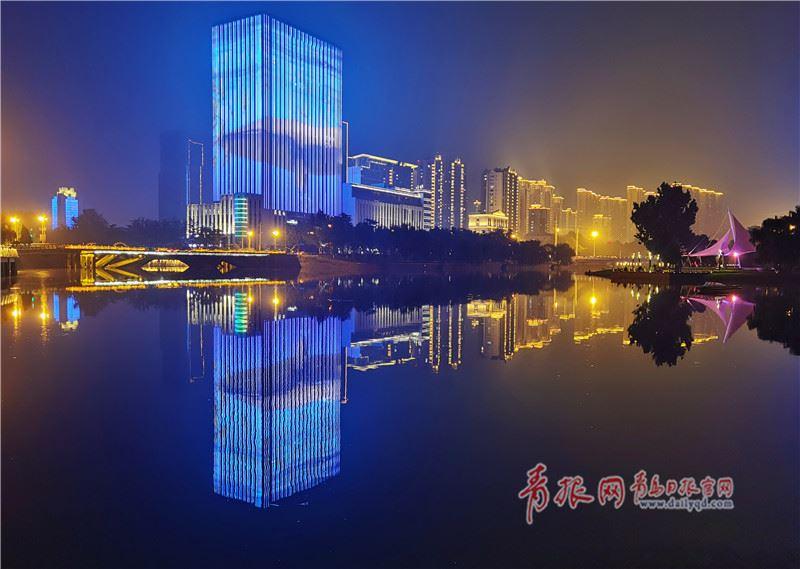 墨水河夏夜，来墨水河欣赏光影世界