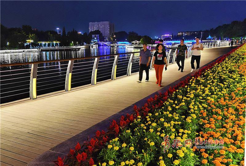 墨水河夏夜，来墨水河欣赏光影世界