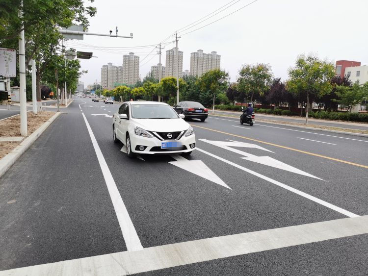 青岛青岛这段道路整治完工 提前一个月通车