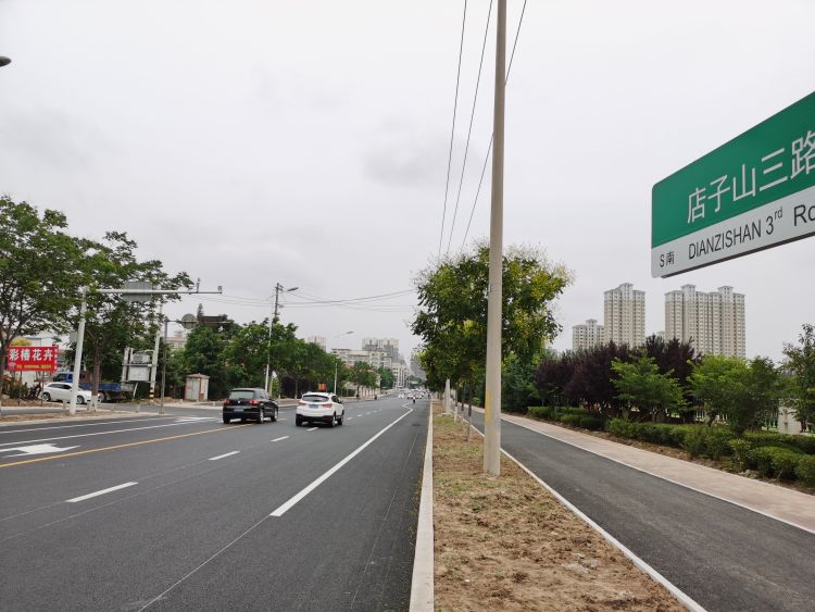 青岛青岛这段道路整治完工 提前一个月通车