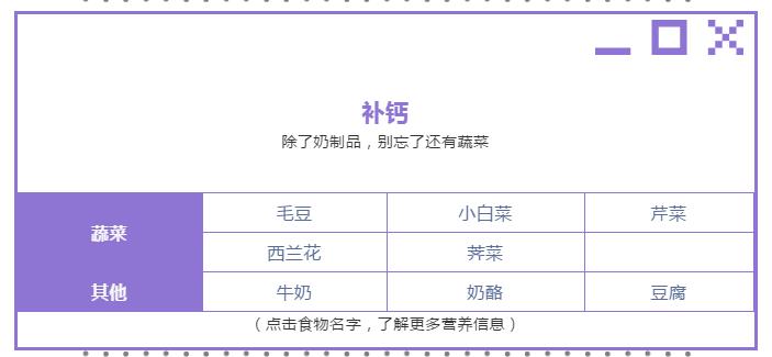 钙|有些蔬菜比牛奶钙含量还高！91 种食材大揭秘，一次看个够