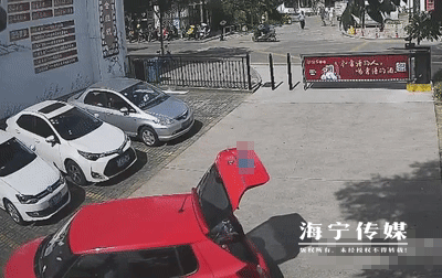 女司机|女司机倒车，竟将自己压进车底！接下来的半分钟太震撼！