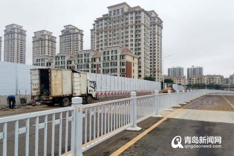 地铁|地铁6号线新进展 辛安前河桥临时调流路开始提升施工