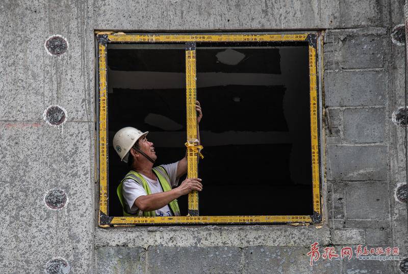 工地|探访：青岛项目工地上演“速度与激情”