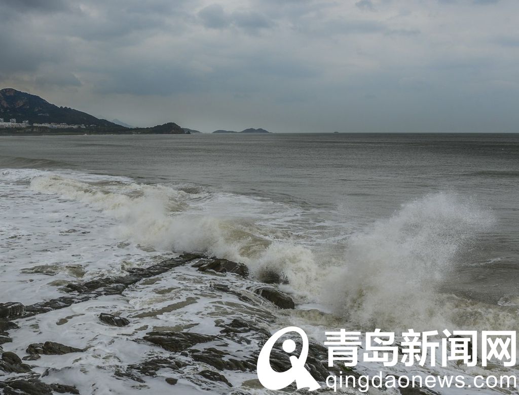 小麦岛|前海沿小麦岛石老人等海域 海面风浪乍起波澜不惊