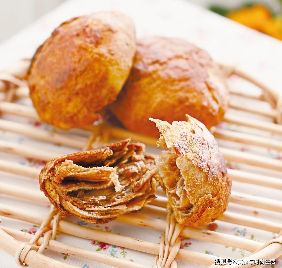 芝麻酱|芝麻酱、红糖拌一拌做火烧，酥软香甜，每层都有酱料，超级好吃