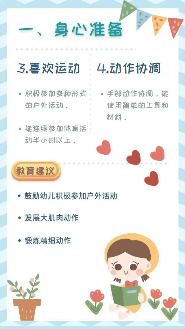 幼儿园|幼儿园入学和小学入学，这些“要点”要了解下~