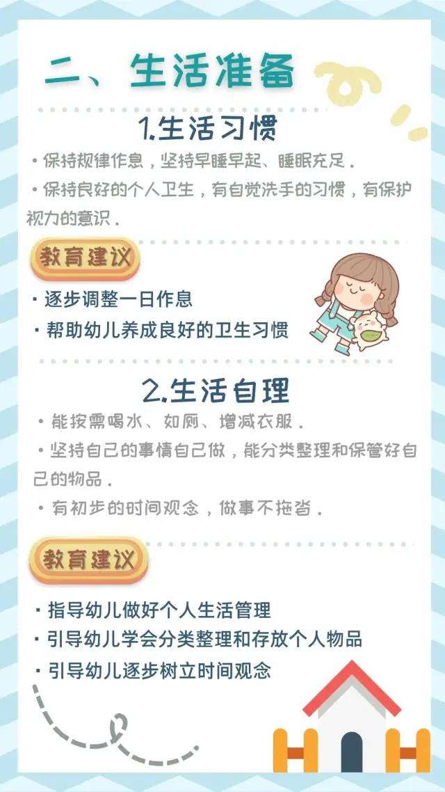 幼儿园|幼儿园入学和小学入学，这些“要点”要了解下~