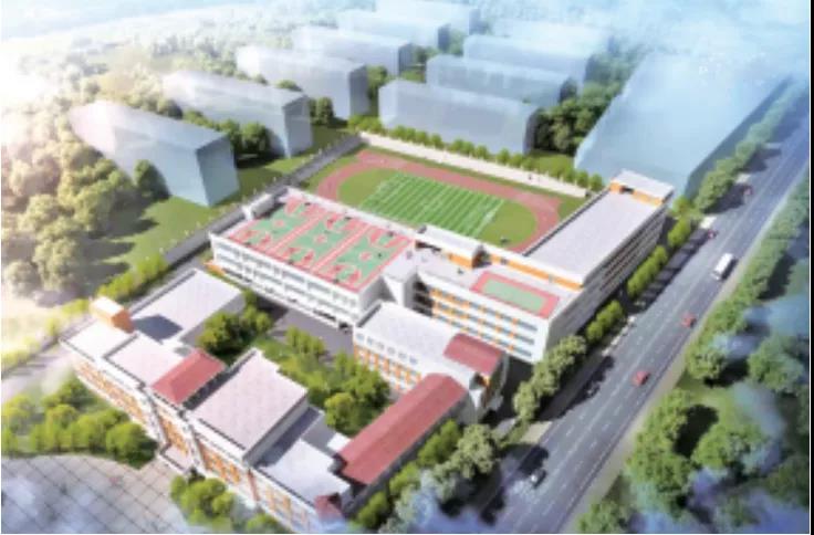 新建学校|计划2022年底完工！新区又一所学校扩建工程开工
