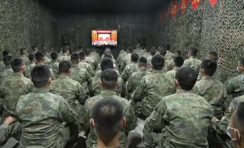 习近平总书记在学习贯彻习近平新时代中国特色社会主义思想主题教育工作会议上的重要讲话在全军引起强烈反响