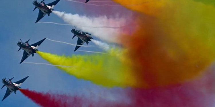 先睹为快！空军航空开放活动预演精彩大图