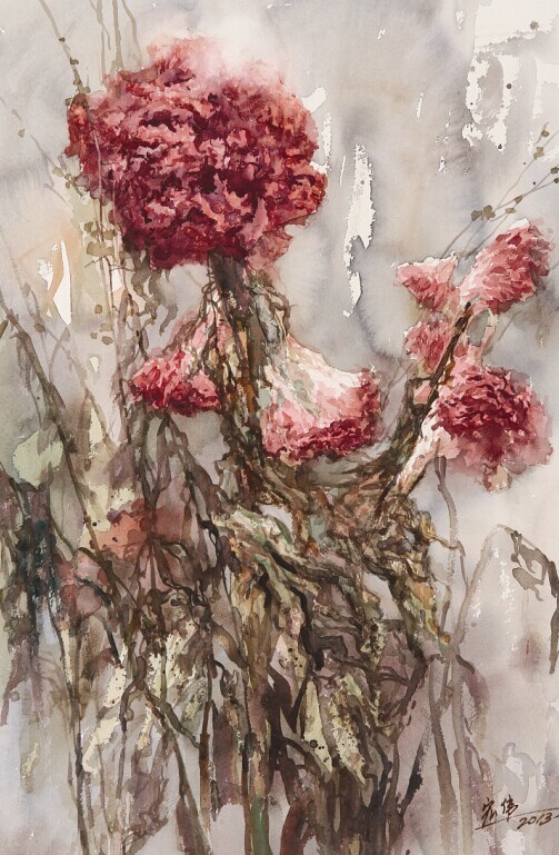 嘉木秋展《水色韵律》韩宏伟水彩画作品展周六开幕