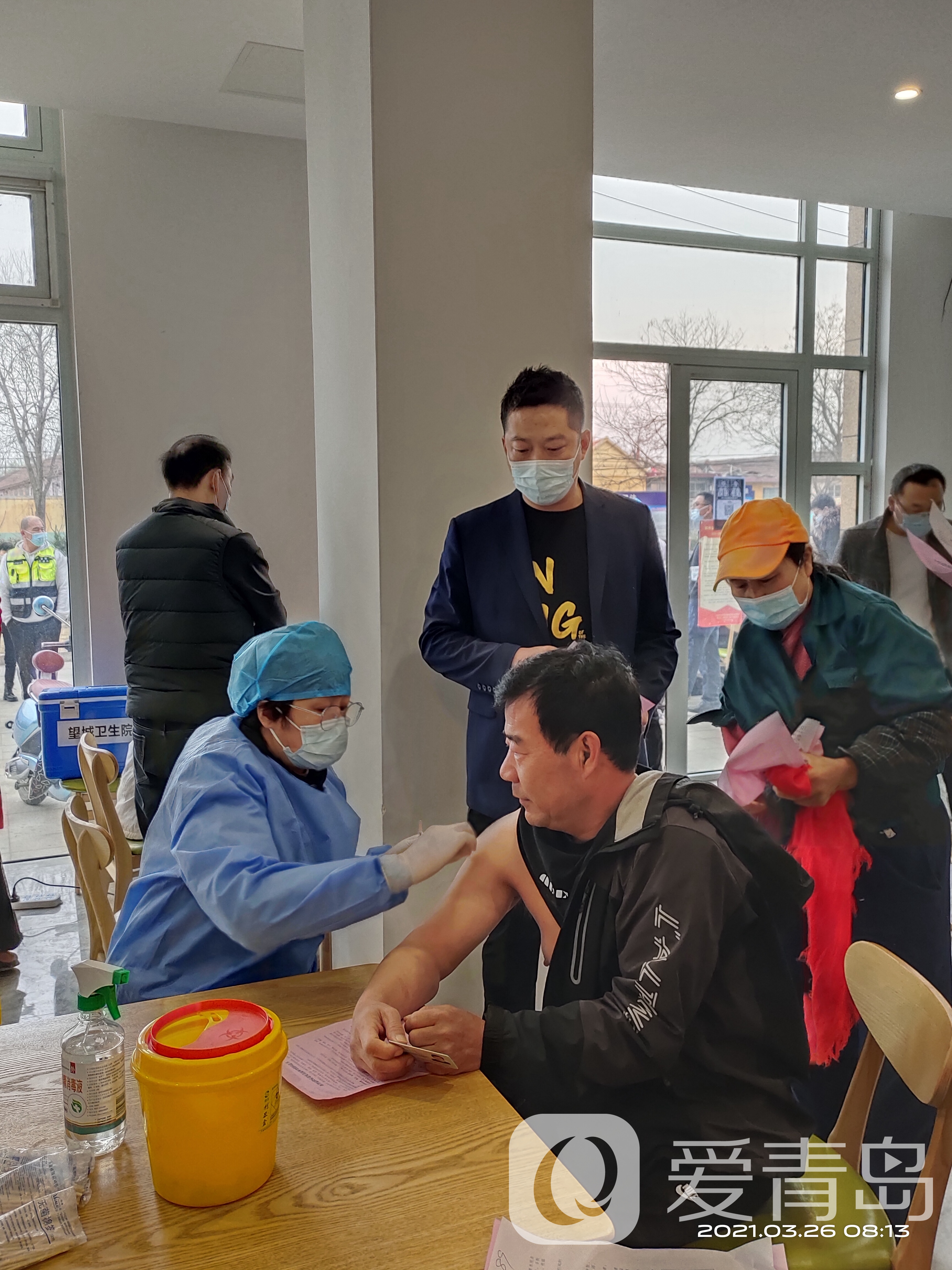 莱西市望城街道新冠疫苗免费接种正式启动